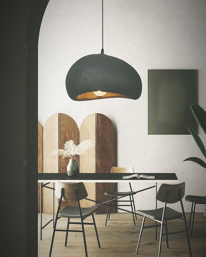 Stone Shaped Pendant Light