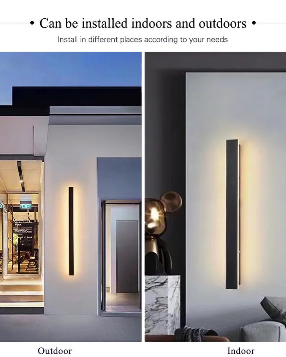 Outdoor LED Column Lighting