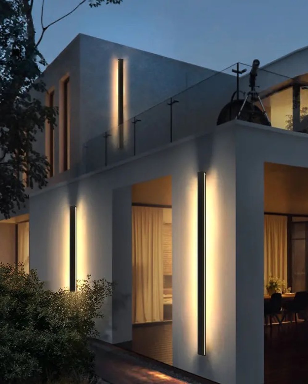 Outdoor LED Column Lighting