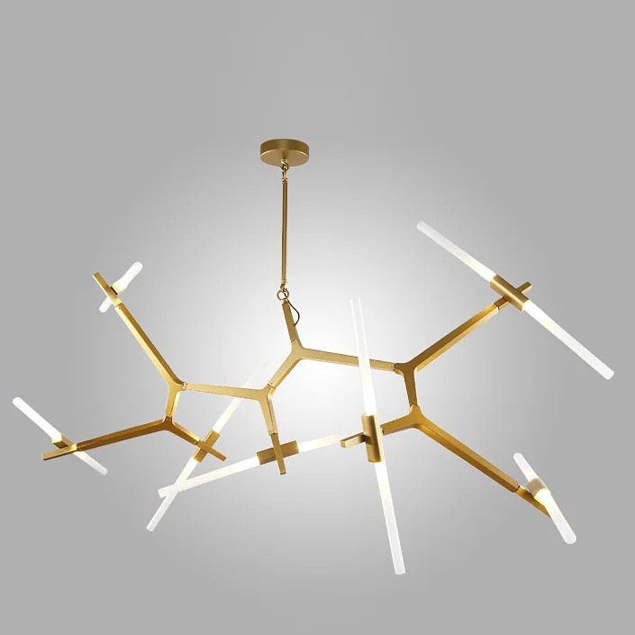 Abstract Branch LED Chandelier