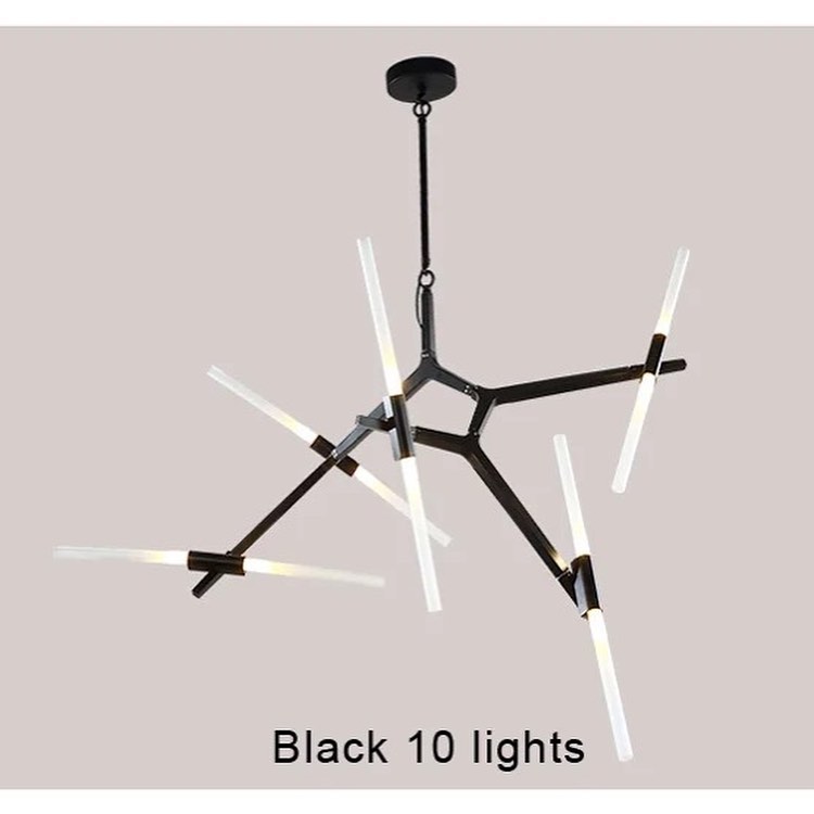 Abstract Branch LED Chandelier