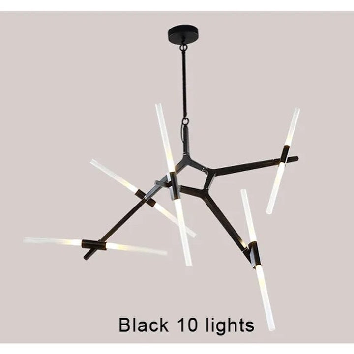 Abstract Branch LED Chandelier