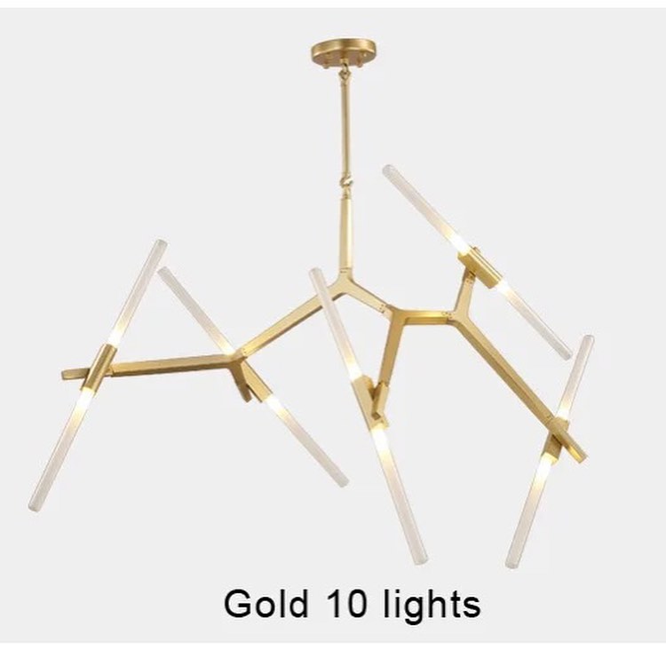 Abstract Branch LED Chandelier