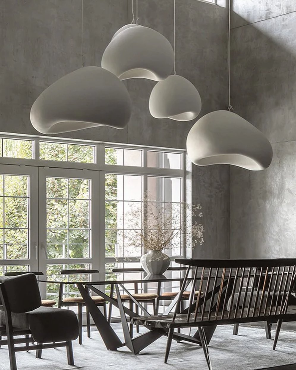 Concrete Pendant Light