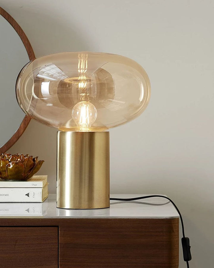 Golden Table Lamp