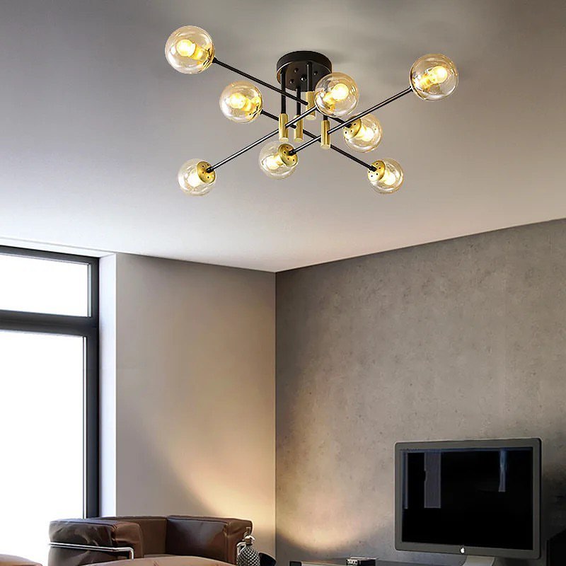 Contemporary Cluster Ceiling Light