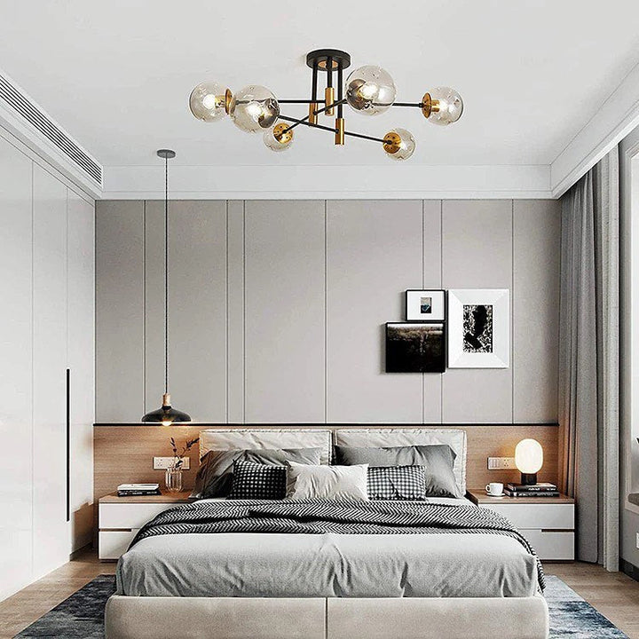 Contemporary Cluster Ceiling Light