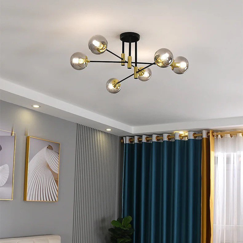 Contemporary Cluster Ceiling Light