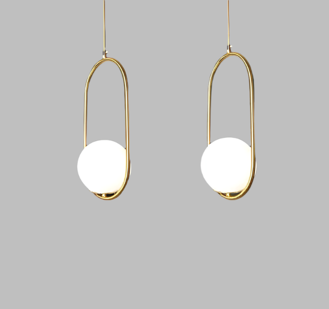 Hanging Orb Bedroom Lights