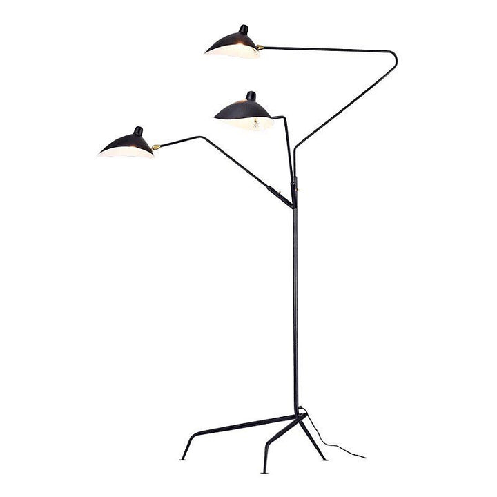 Triple Arm Floor Lamp