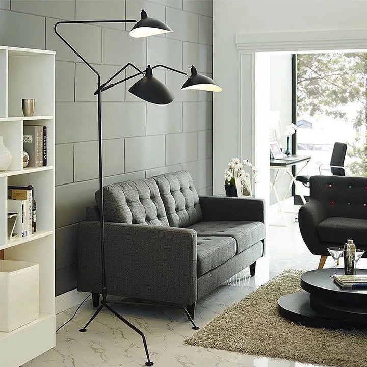 Triple Arm Floor Lamp