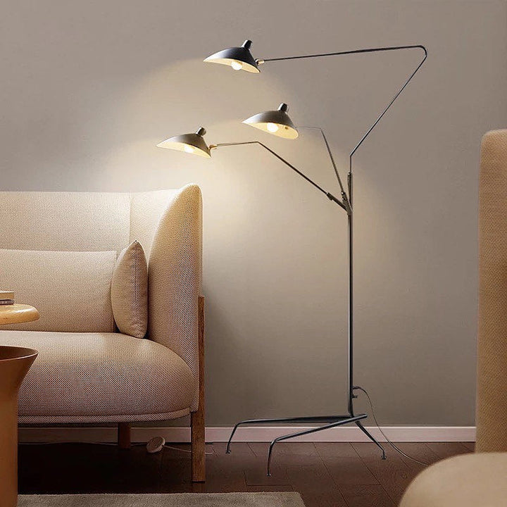 Triple Arm Floor Lamp