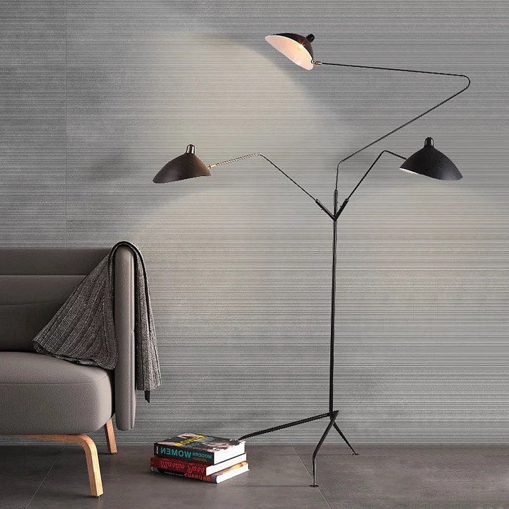 Triple Arm Floor Lamp