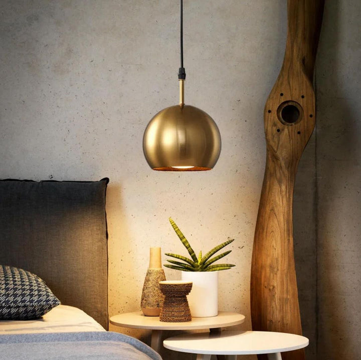 Modern Gold Pendant Light