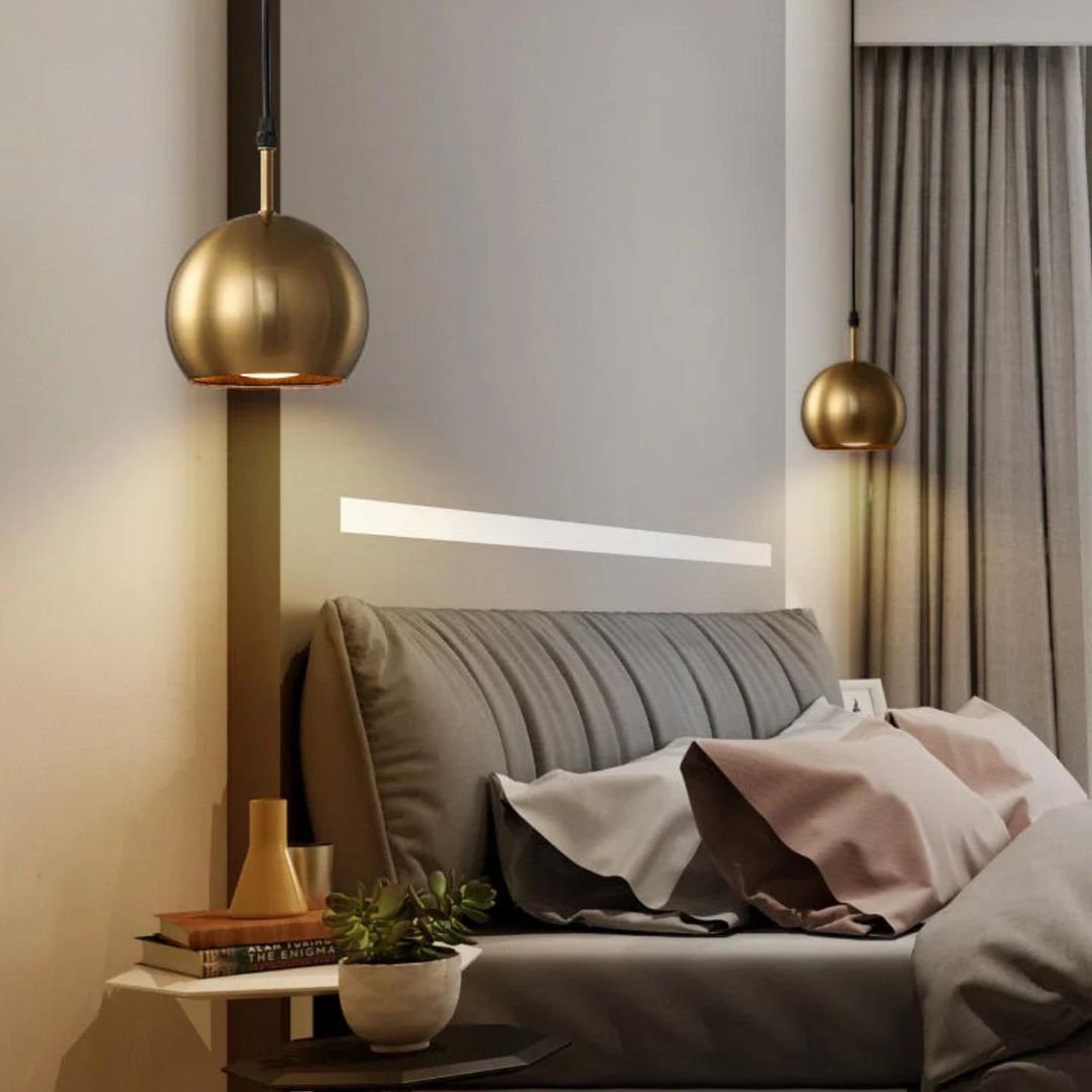 Modern Gold Pendant Light