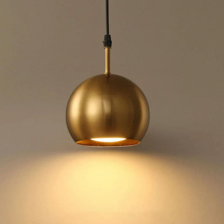 Modern Gold Pendant Light