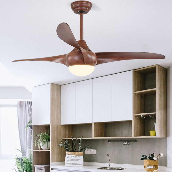 Minimalist Wooden Ceiling Fan