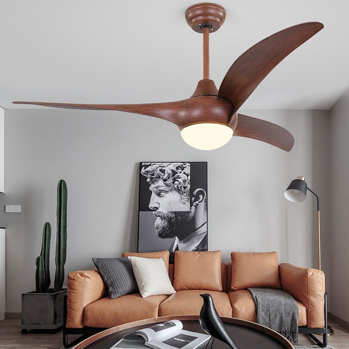 Minimalist Wooden Ceiling Fan