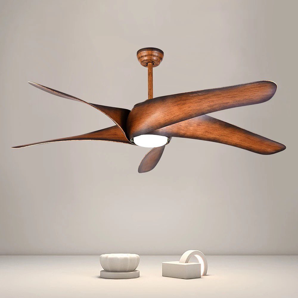 Stylish Wooden Blade Fan