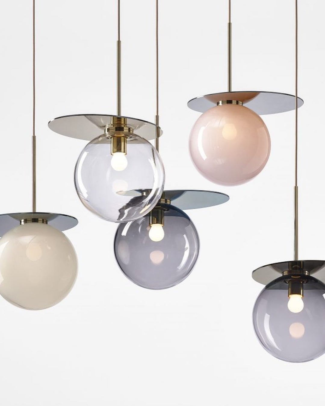 Artistic Glass Pendant Lamps