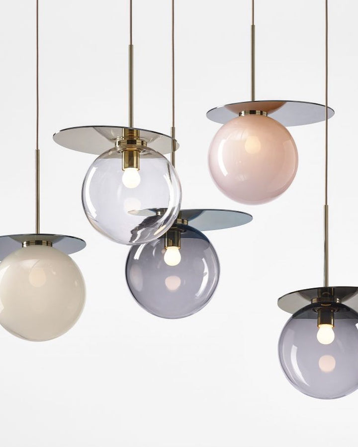 Artistic Glass Pendant Lamps