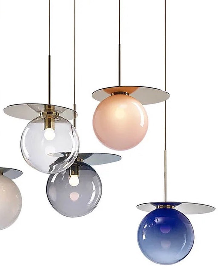 Artistic Glass Pendant Lamps