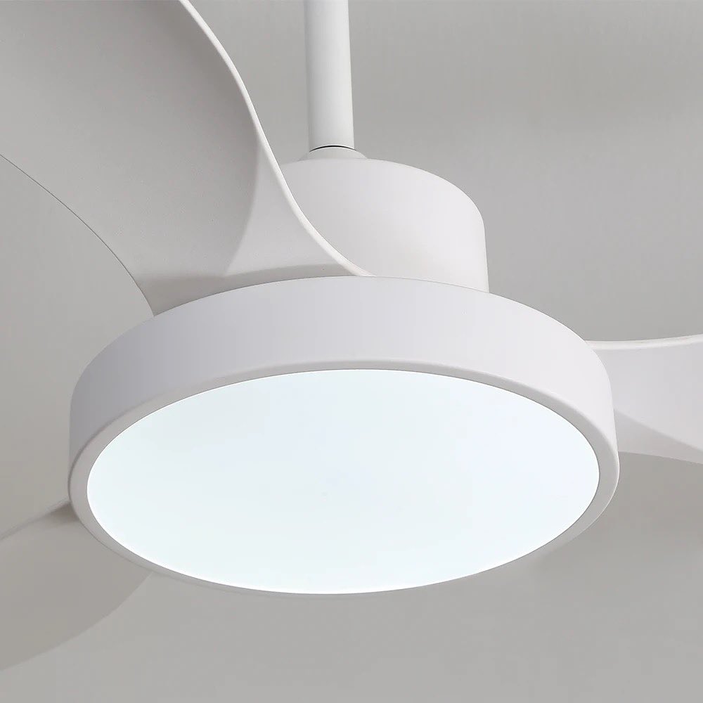 Modern White Ceiling Fan