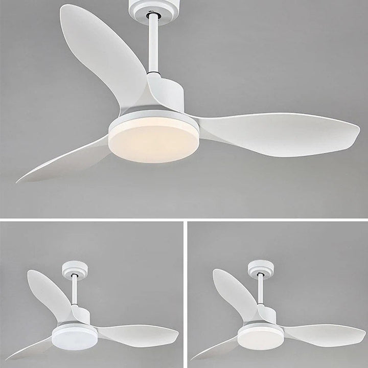 Modern White Ceiling Fan