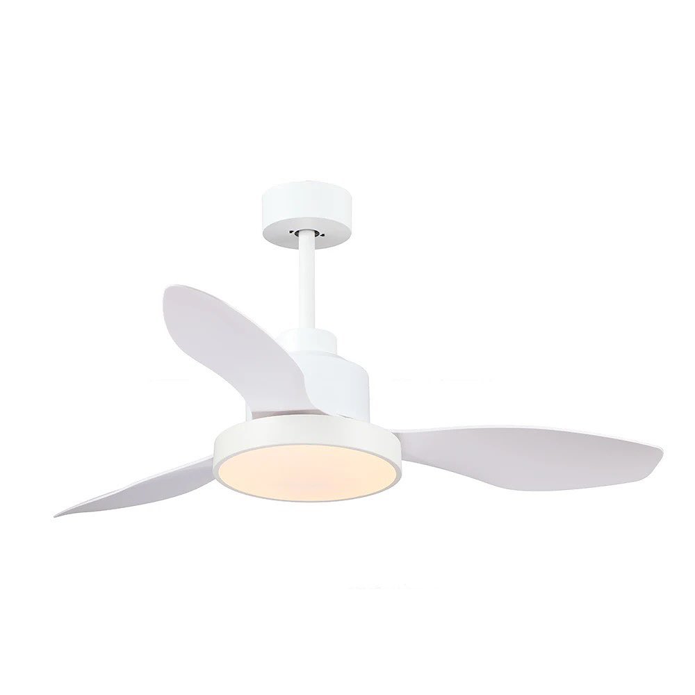 Modern White Ceiling Fan