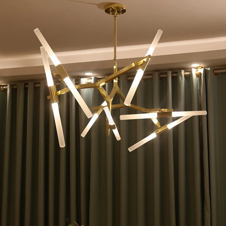 Abstract Branch LED Chandelier