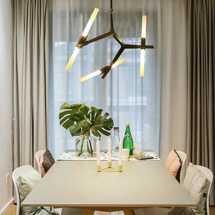 Abstract Branch LED Chandelier