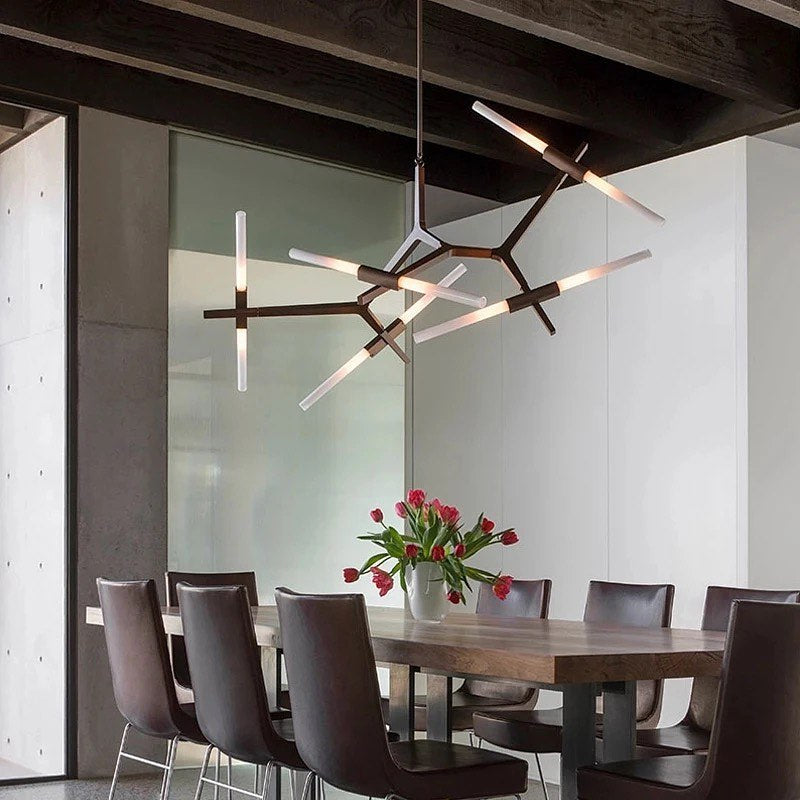 Abstract Branch LED Chandelier