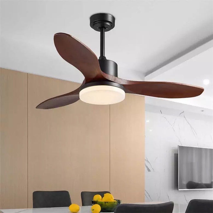 3-Blade Wood Ceiling Fan