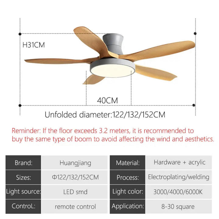 5-Blade Ceiling Fan