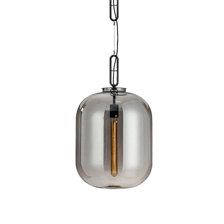 Amber Glass Pendant Light