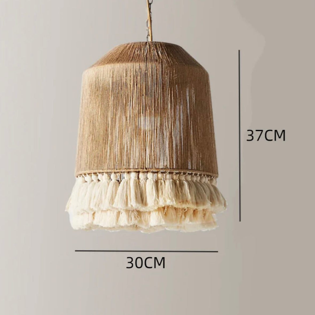 Boho Fringe Chandelier