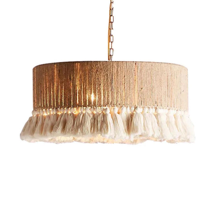 Boho Fringe Chandelier