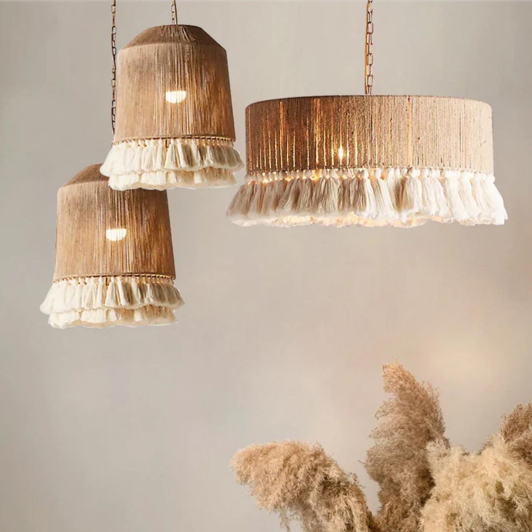 Boho Fringe Chandelier