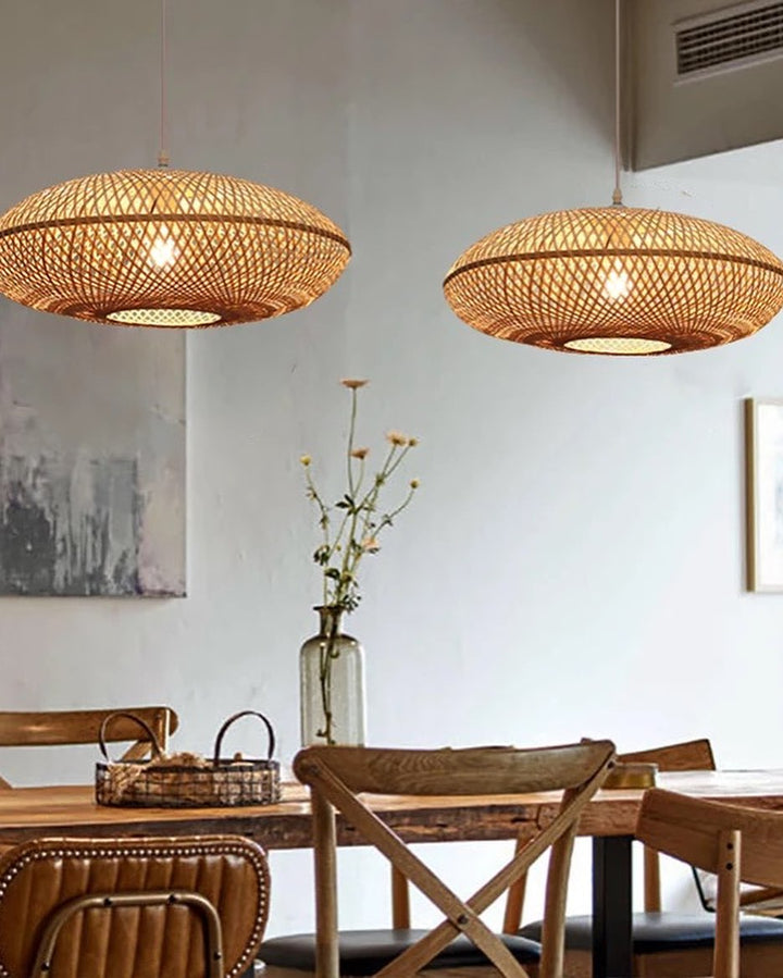 Modern Bamboo Pendant Lamp