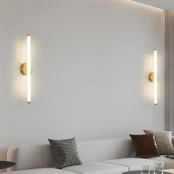 Modern Brass Wall Light