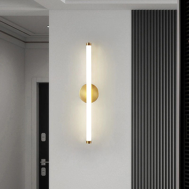 Modern Brass Wall Light