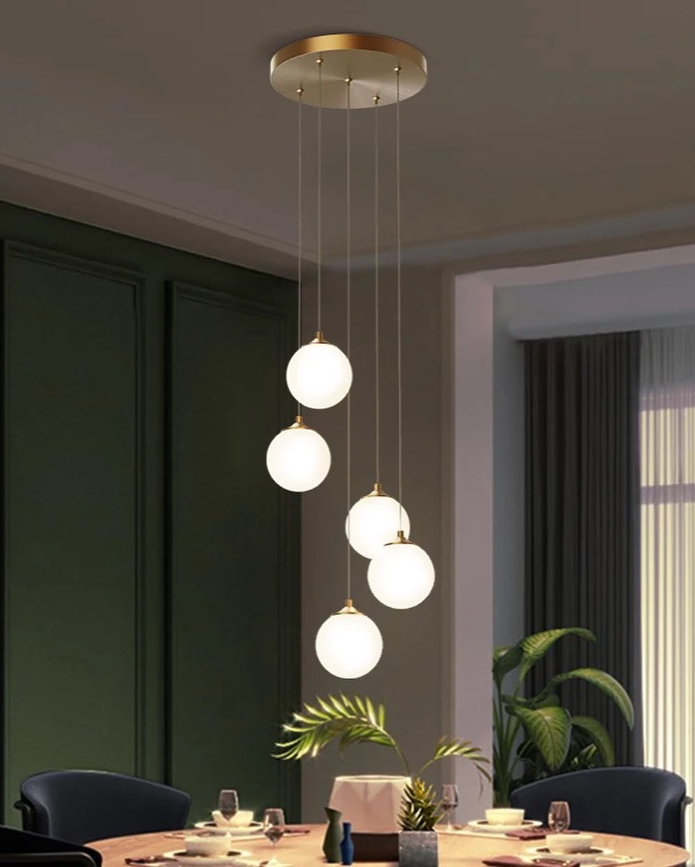 Spherical Chandelier