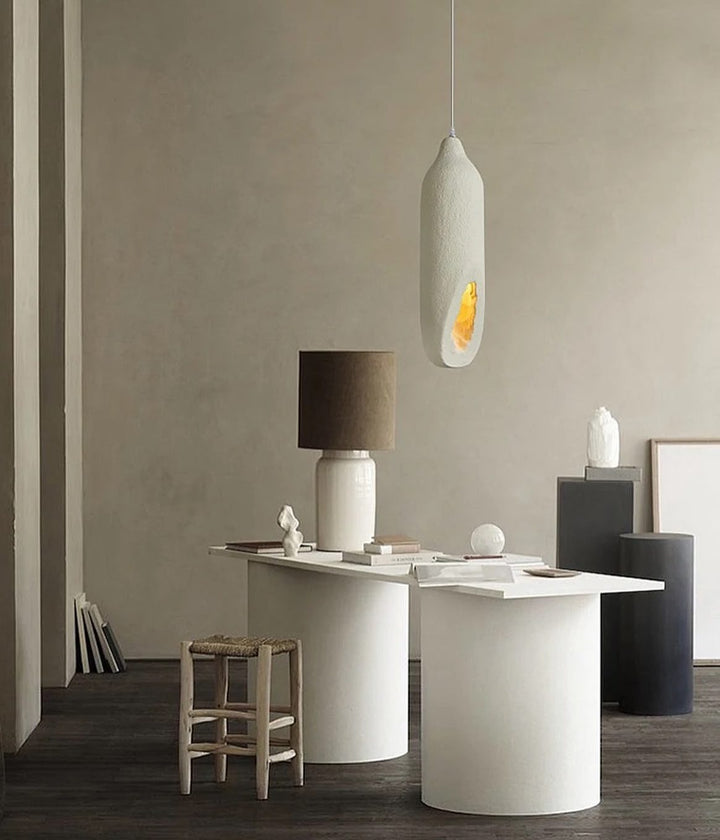 Abstract Cylindrical Pendant Lamp