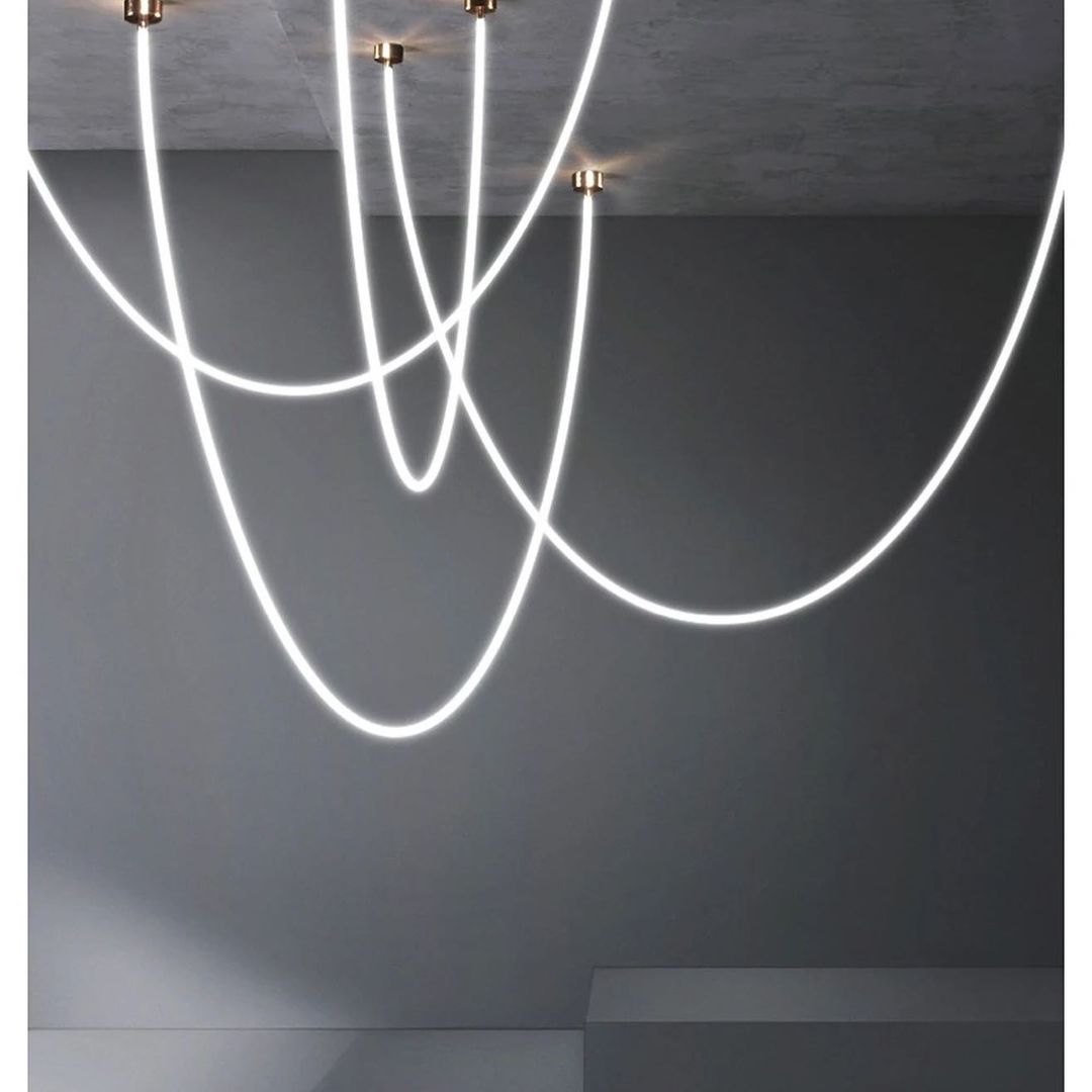 Artistic Curved LED Ceiling Light