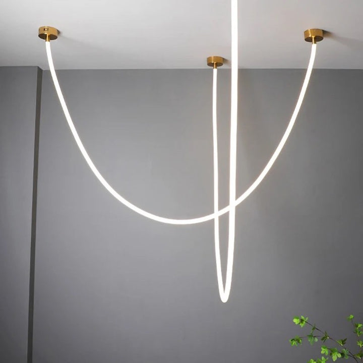 Artistic Curved LED Ceiling Light