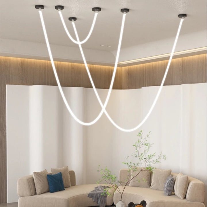 Artistic Curved LED Ceiling Light