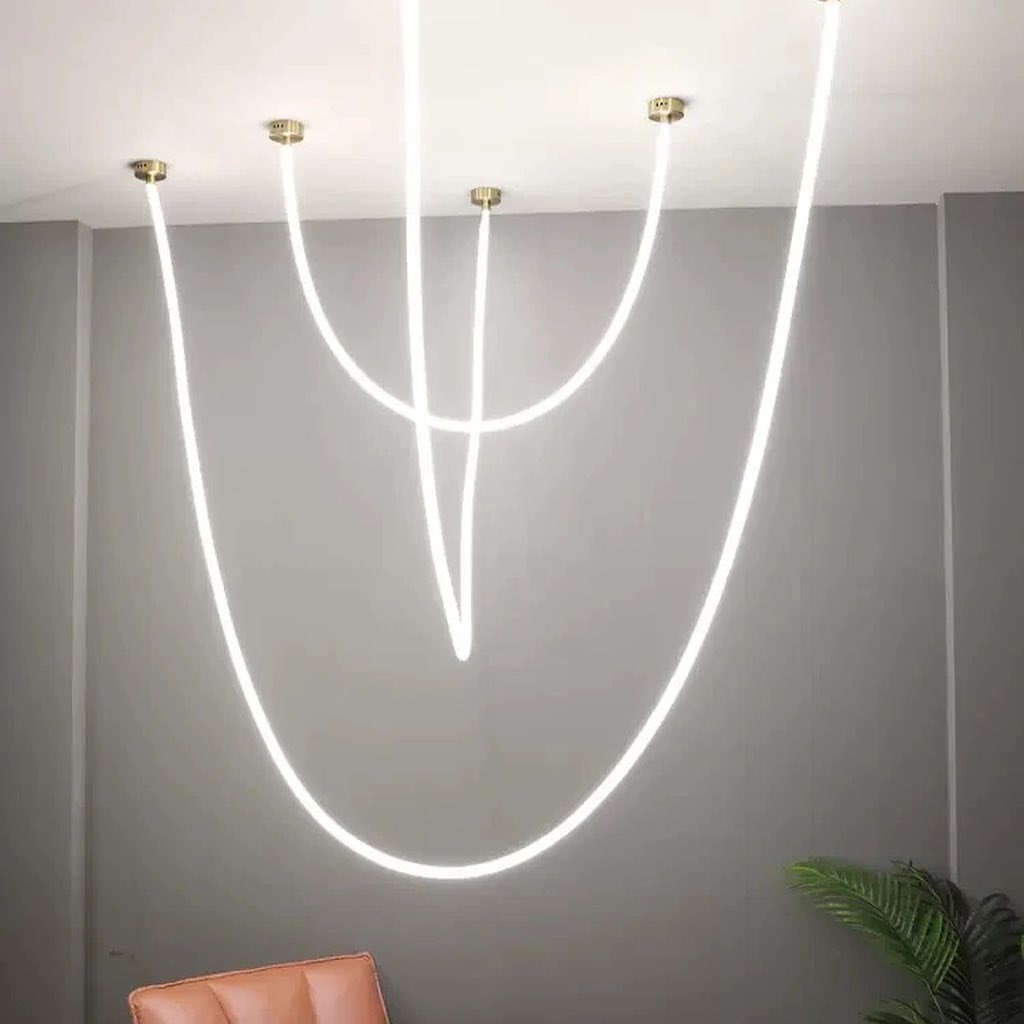 Artistic Curved LED Ceiling Light