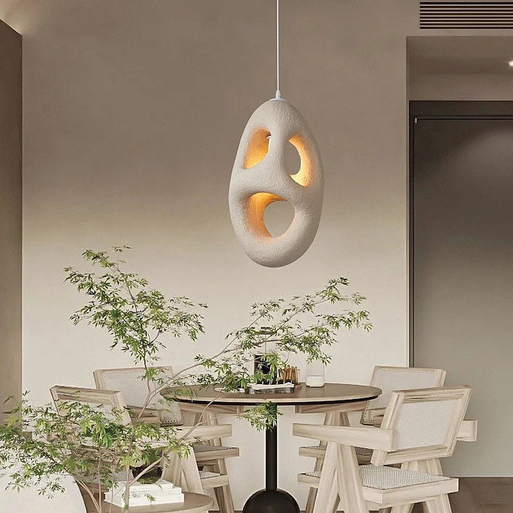 Designer Sculpted Pendant Light