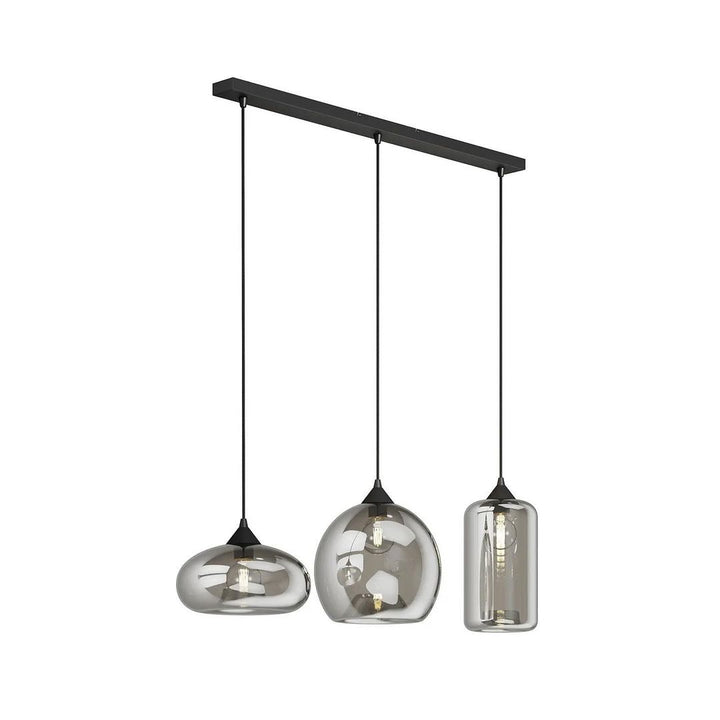 Modern Clustered Pendant Trio