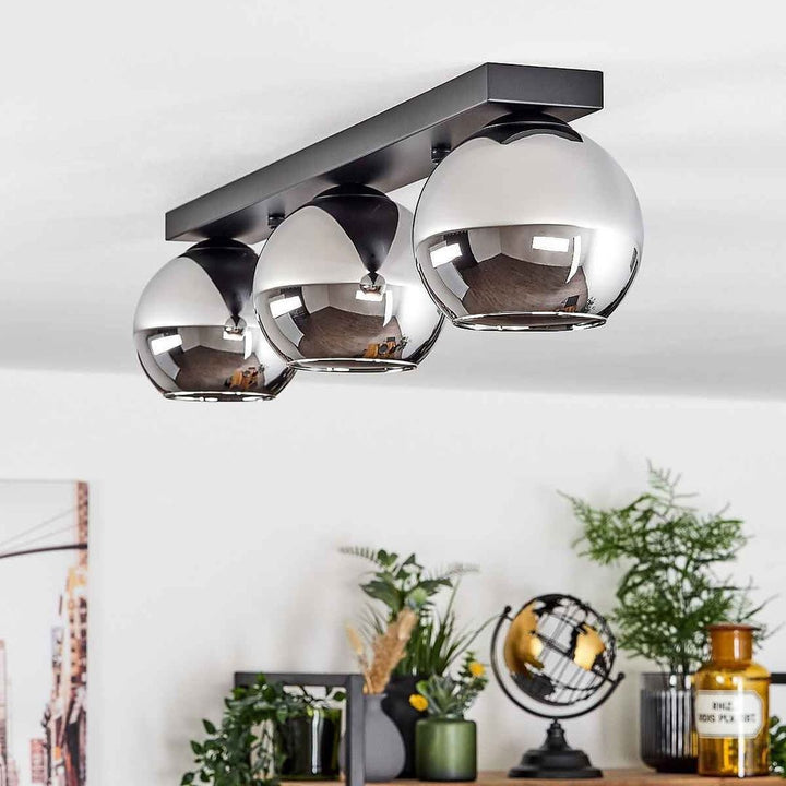 Contemporary Globe Ceiling Lamp